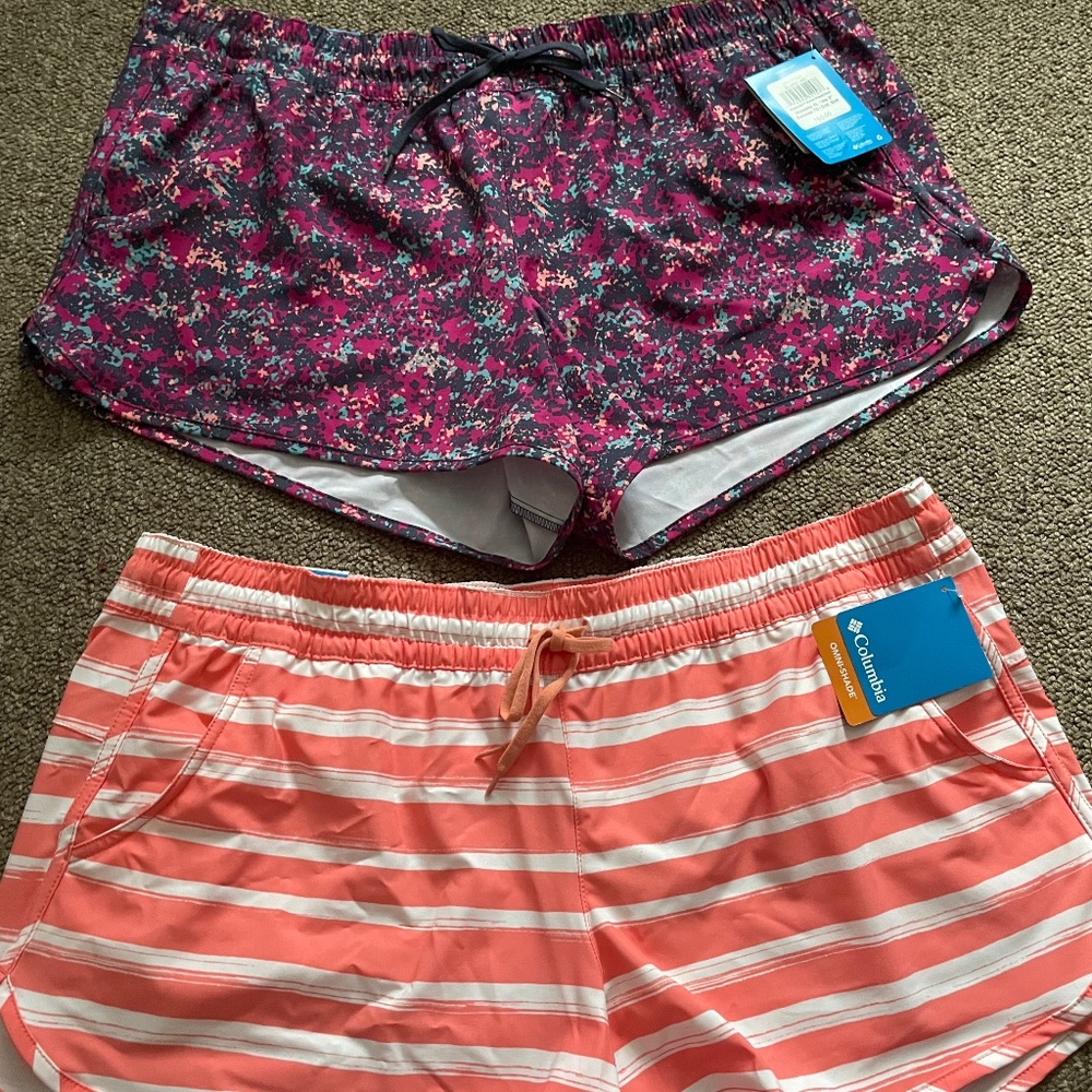 Columbia Omni-shade/ Omni-shield shorts bundle